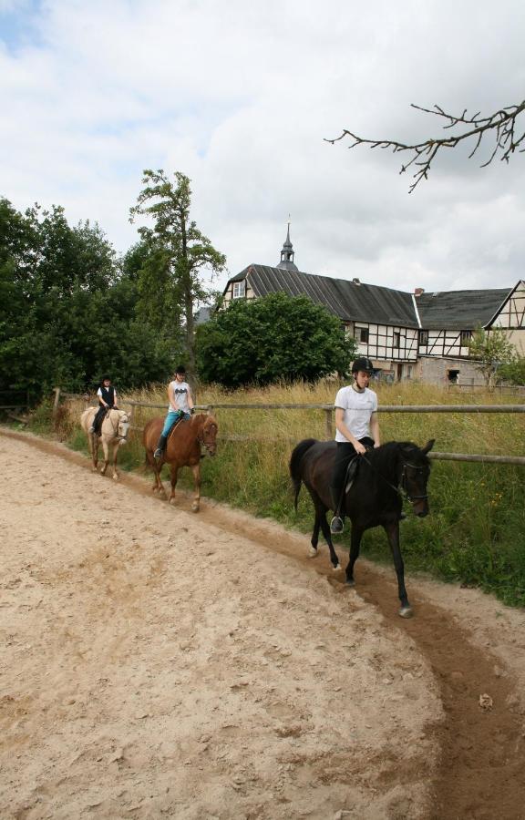 Pferd - Spass - Entspannung Staitz Exterior photo